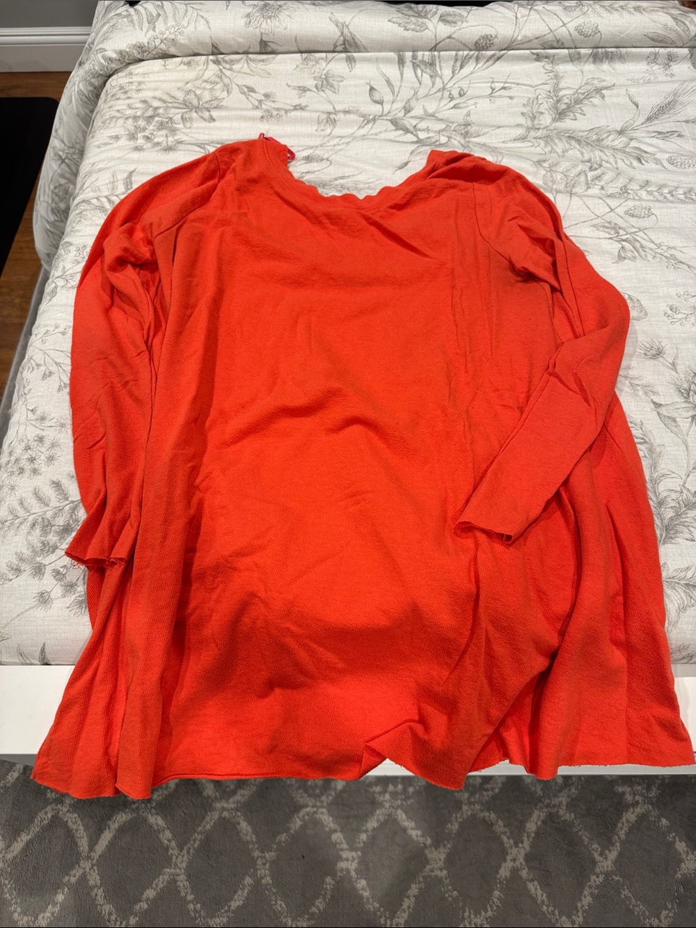 Women’s Bright orange Long Sleeve Top